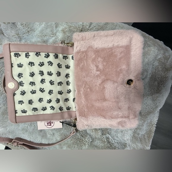 NEW Juicy Couture Blush Quilted Crossbody Bag - Picture 8 of 12